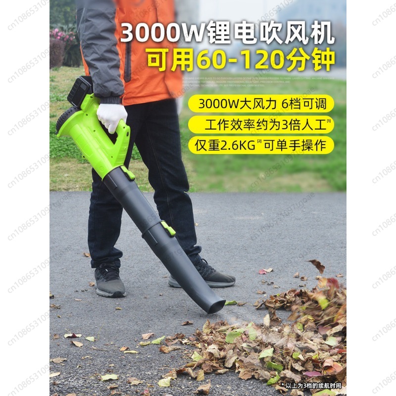 Gardening Tools Hand - Soplador de hojas inalámbrico con batería