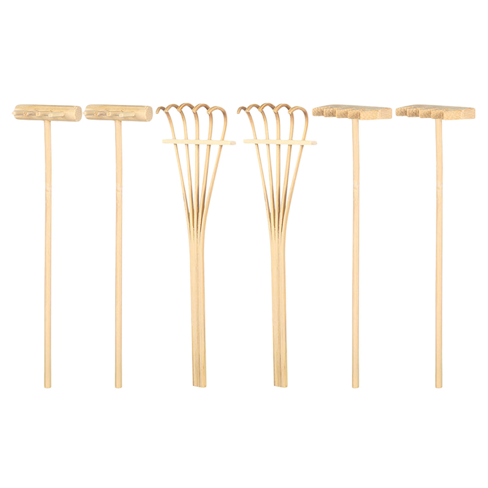 Gardening Tools Set - Juego de 6 Mini Rastrillos de