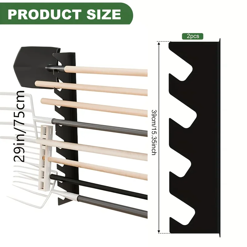 Gardening Tools Shovel - Soporte de Metal Resistente para Herramientas