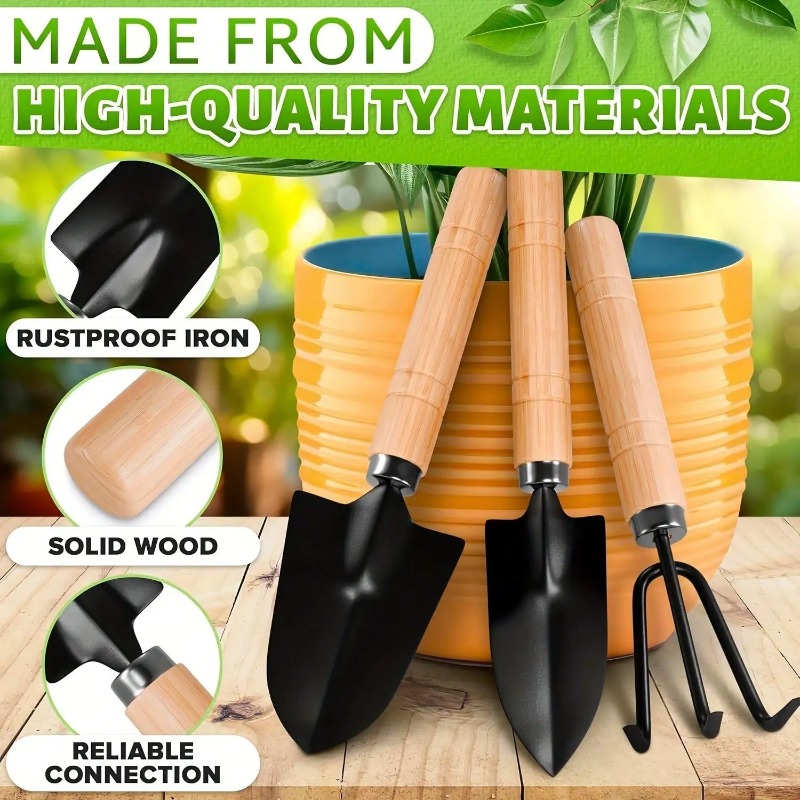Gardening Tools Shovel - Juego de 3 Piezas/1 Set de
