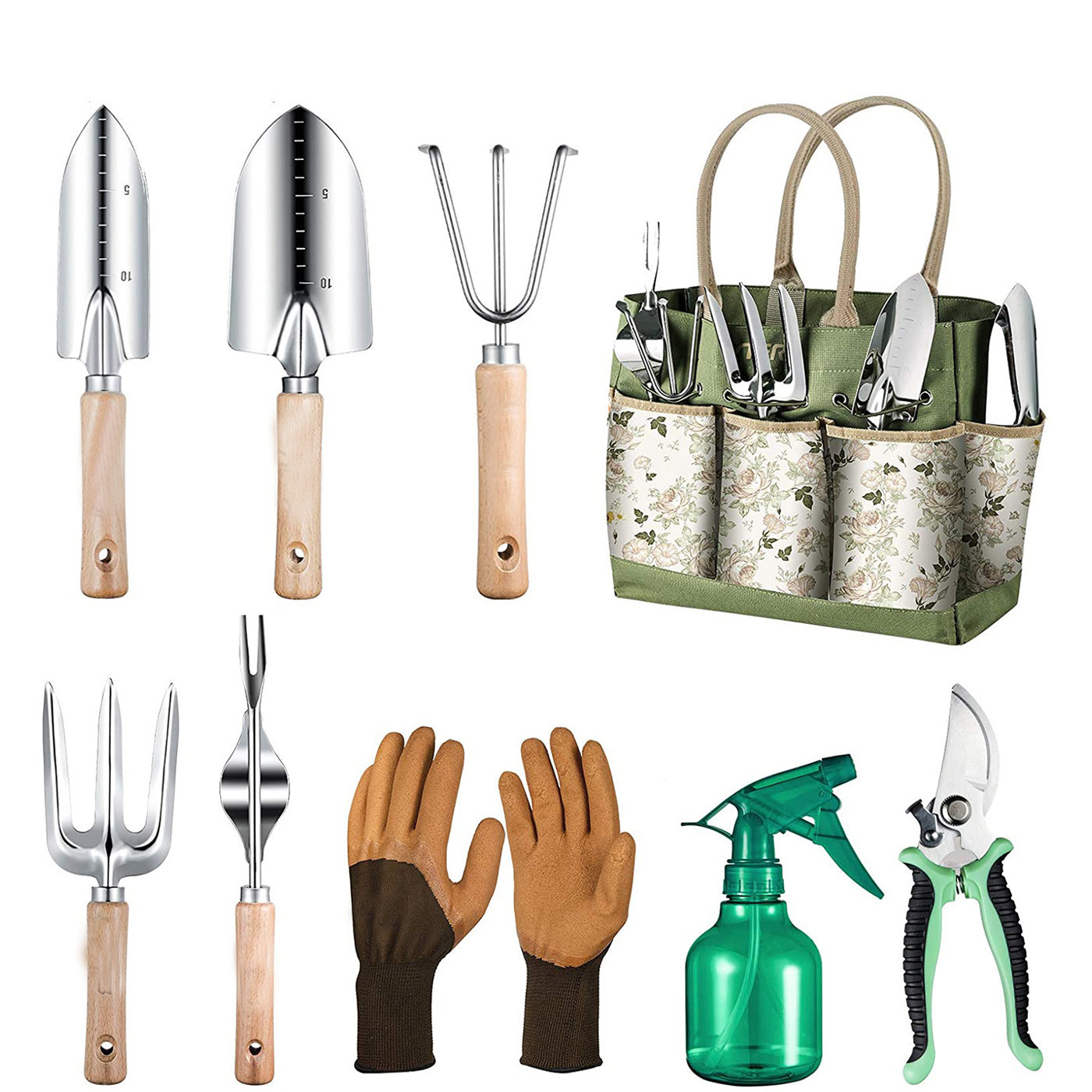 Juego de herramientas de jardi - Gardening Tools Hand reseña y precio