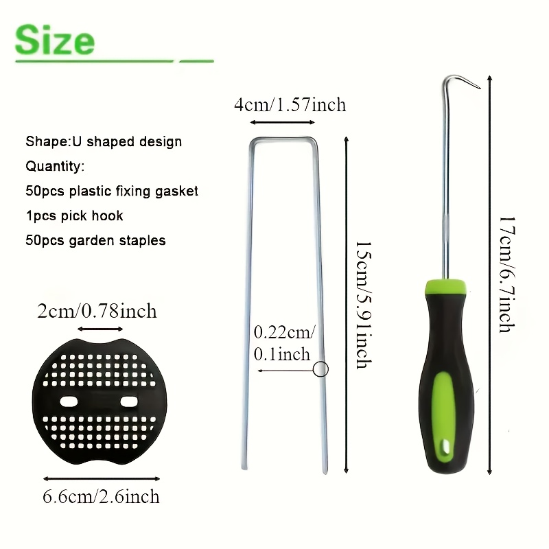 Juego de estacas de jardín de  - Gardening Tools Set reseña y precio