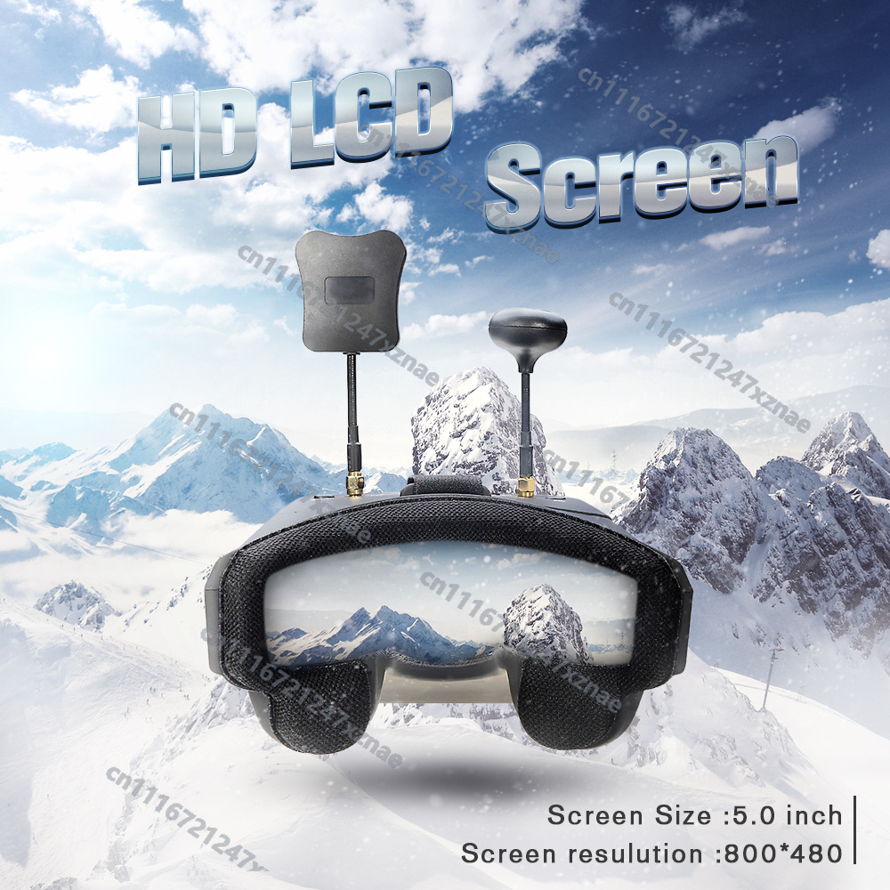 Gafas FPV EV800D 5.8G 40CH de  - Gardening Tools Video reseña y precio