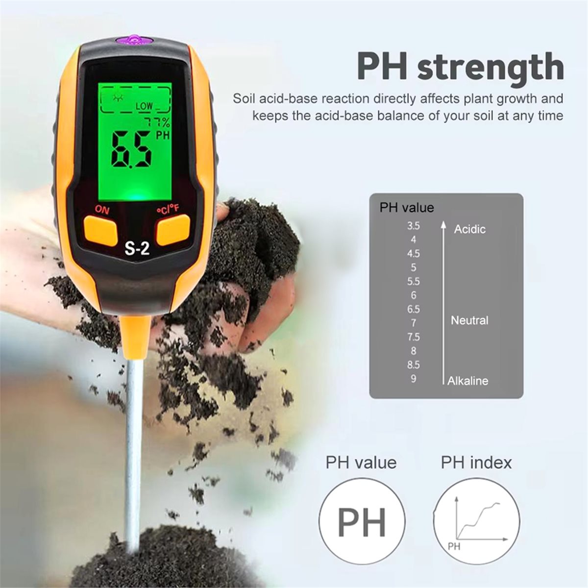 (PQWN) Sensor de Humedad del S - Gardening Tools B&Q reseña y precio