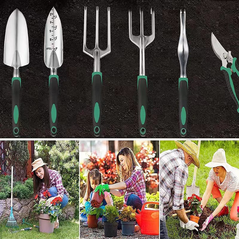 Juego de 11 Herramientas de Ja - Gardening Tools Shovel reseña y precio