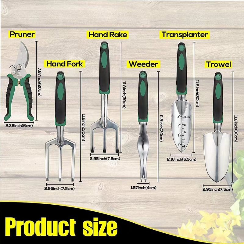 Juego de 11 Herramientas de Ja - Gardening Tools Shovel reseña y precio