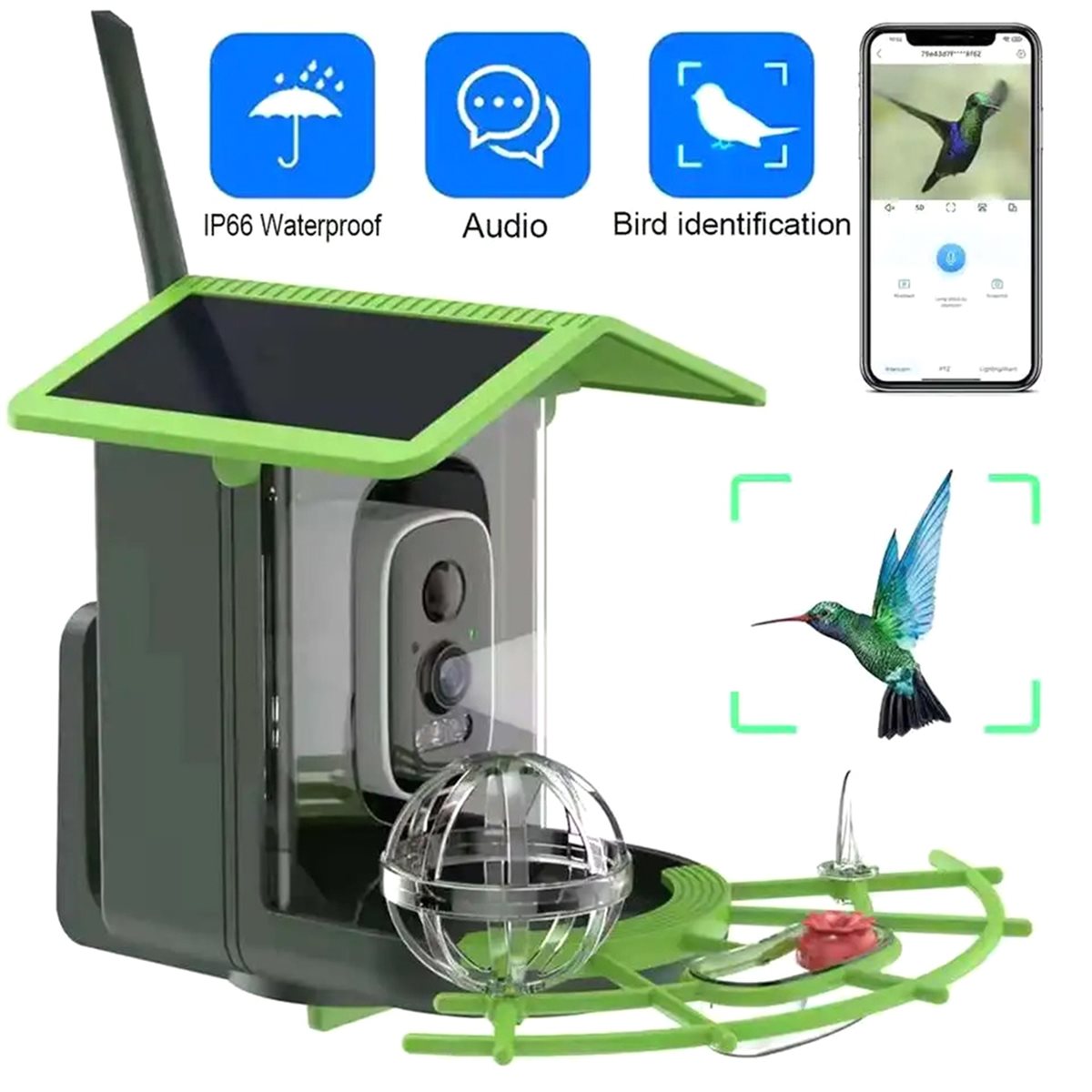 Cámara Inteligente para Pájaro - Gardening Tools Video reseña y precio