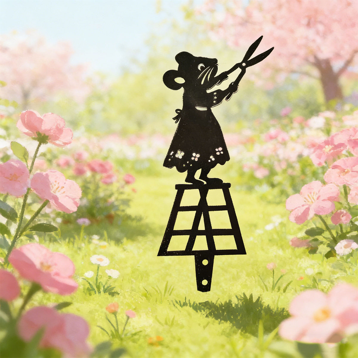 Columna de jardín de metal con - Gardening Tools Hand reseña y precio